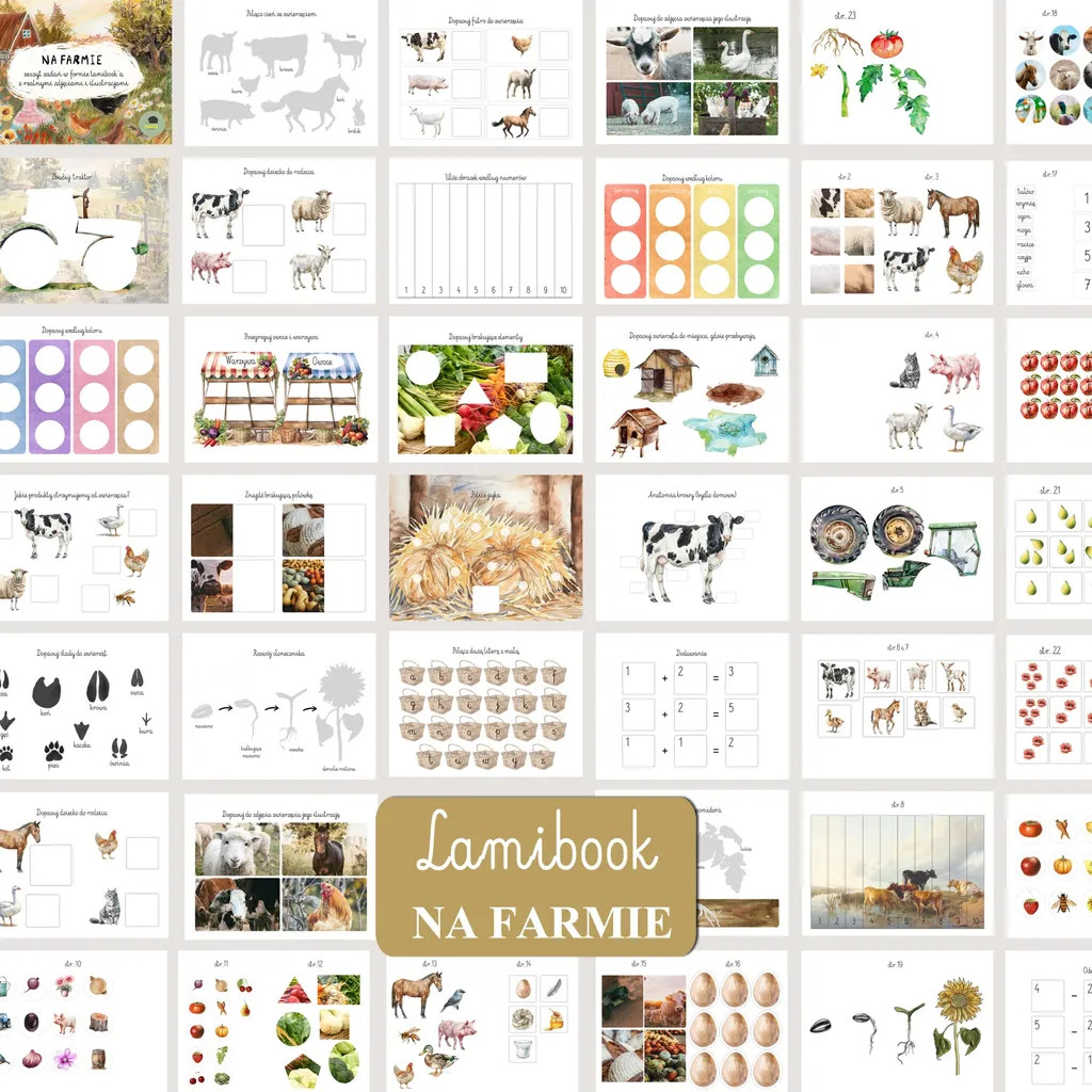 Laminobook na Farmie