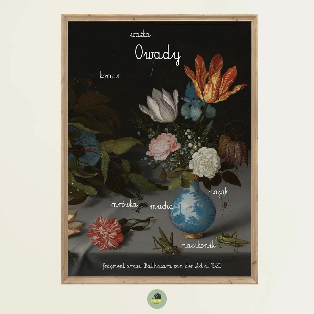 Plakat Owady Art
