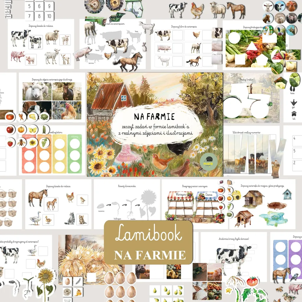 Laminobook na Farmie