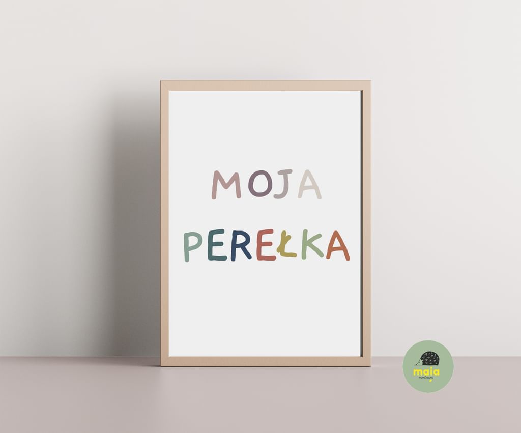 Plakat Moja Perełka