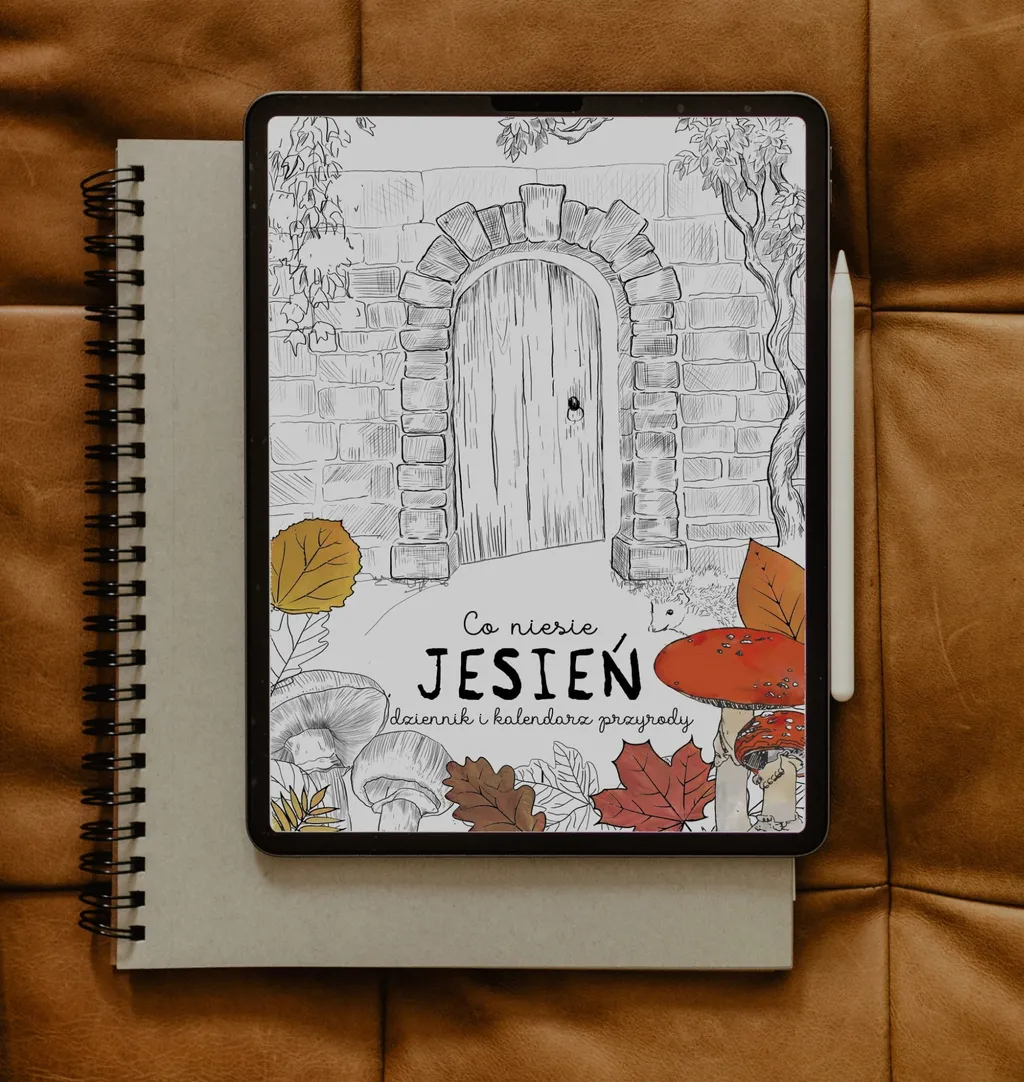 EBOOK "Co niesie JESIEŃ" [ PDF ] kalendarz aktywności i dziennik obserwacji przyrody