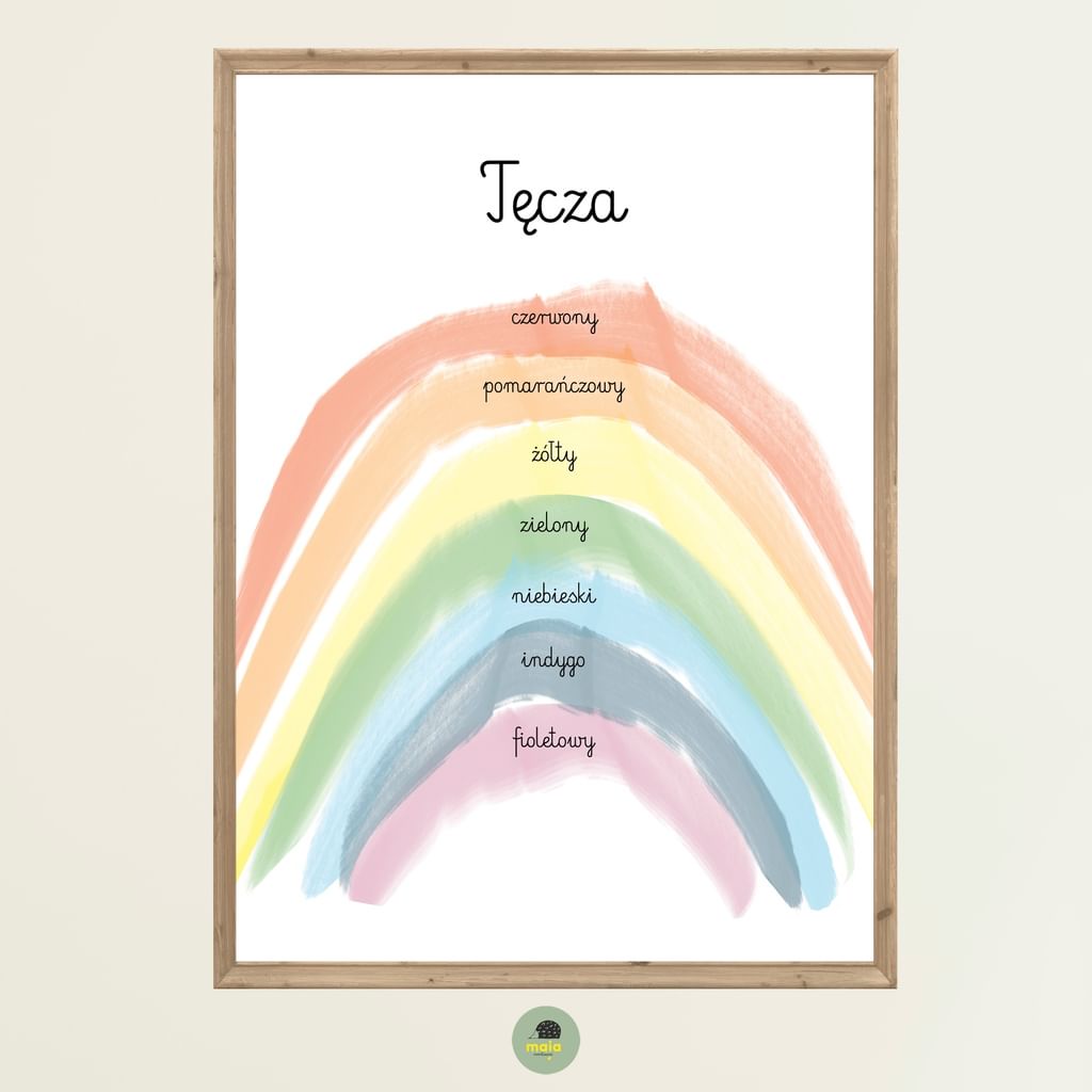 Plakat Tęcza