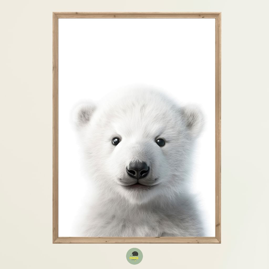 Plakat Miś polarny