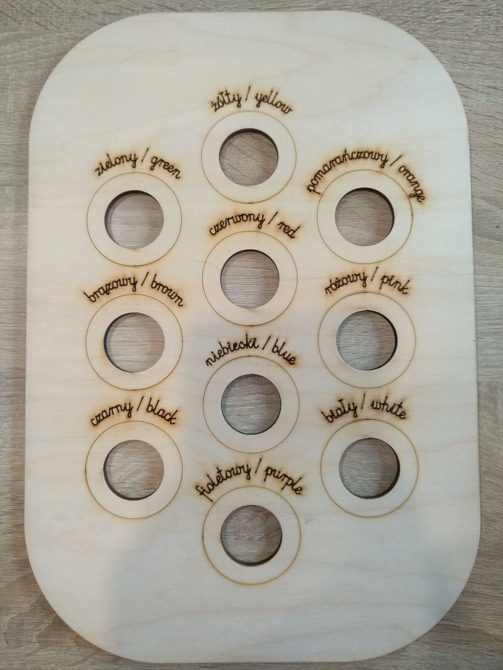 Sorter KOLORY/LICZBY dwustronny DIY OUTLET