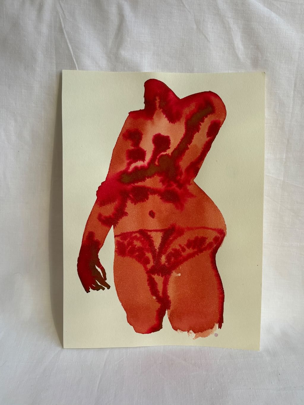 Life drawing sketch 