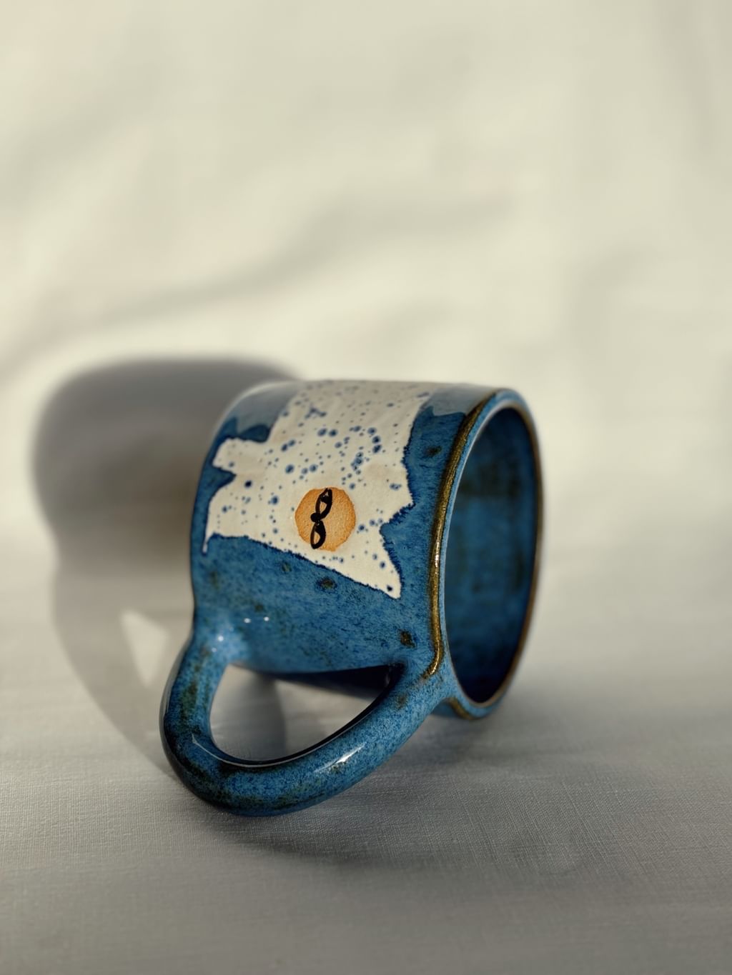 Kubek ceramiczny z kotem