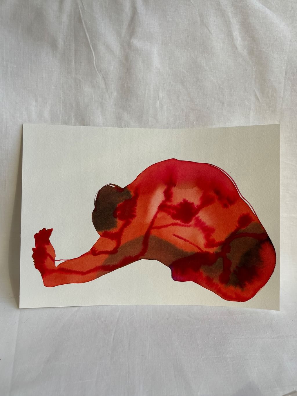 Life drawing sketch