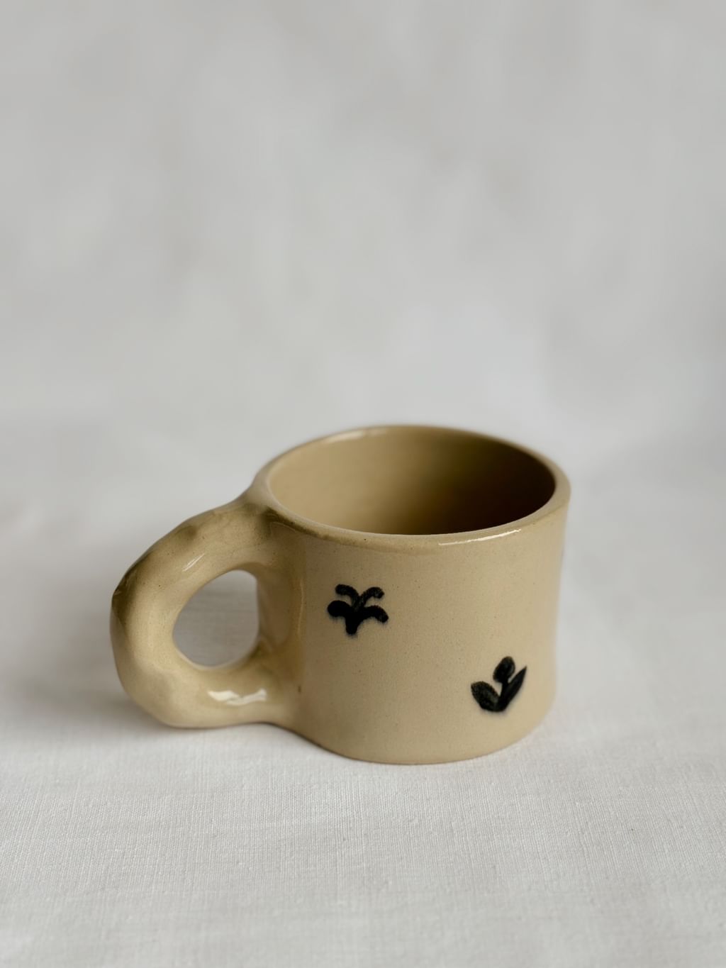 Kubek ceramiczny mini z małpą