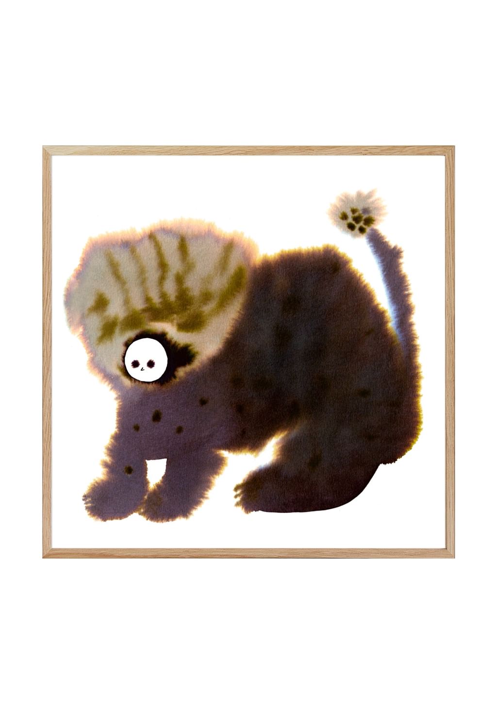 Plakat "Little lion" 20x20