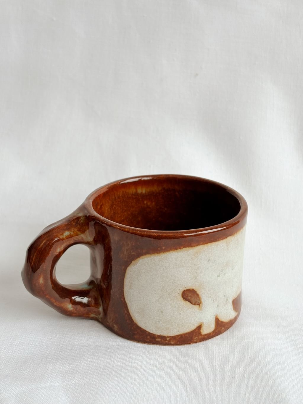 Kubek ceramiczny mini z kotem 