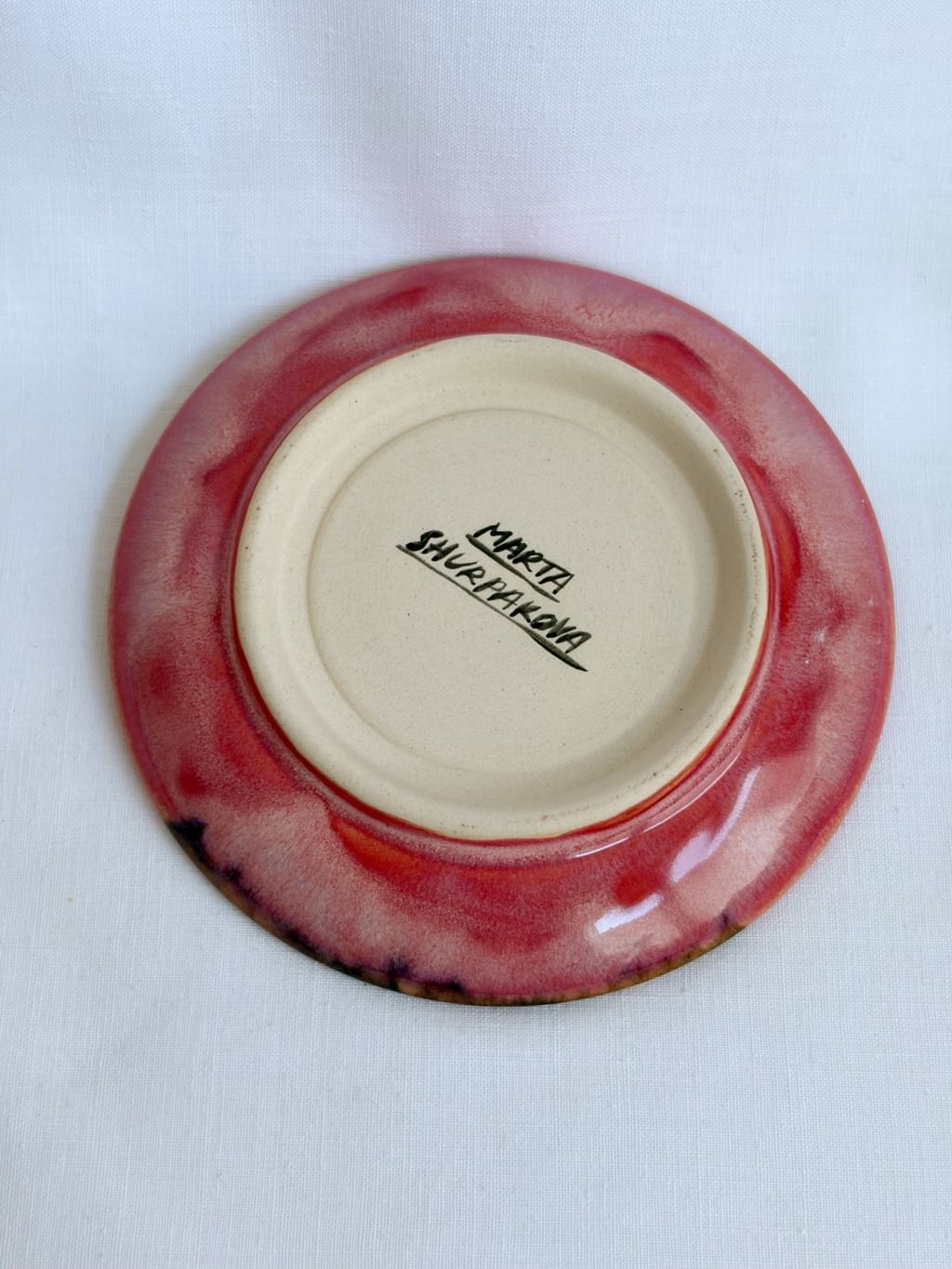 Talerz ceramiczny mini ze stworkiem