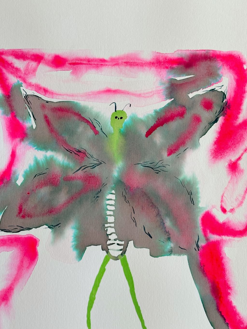 Sketch "Bug in a mug"  