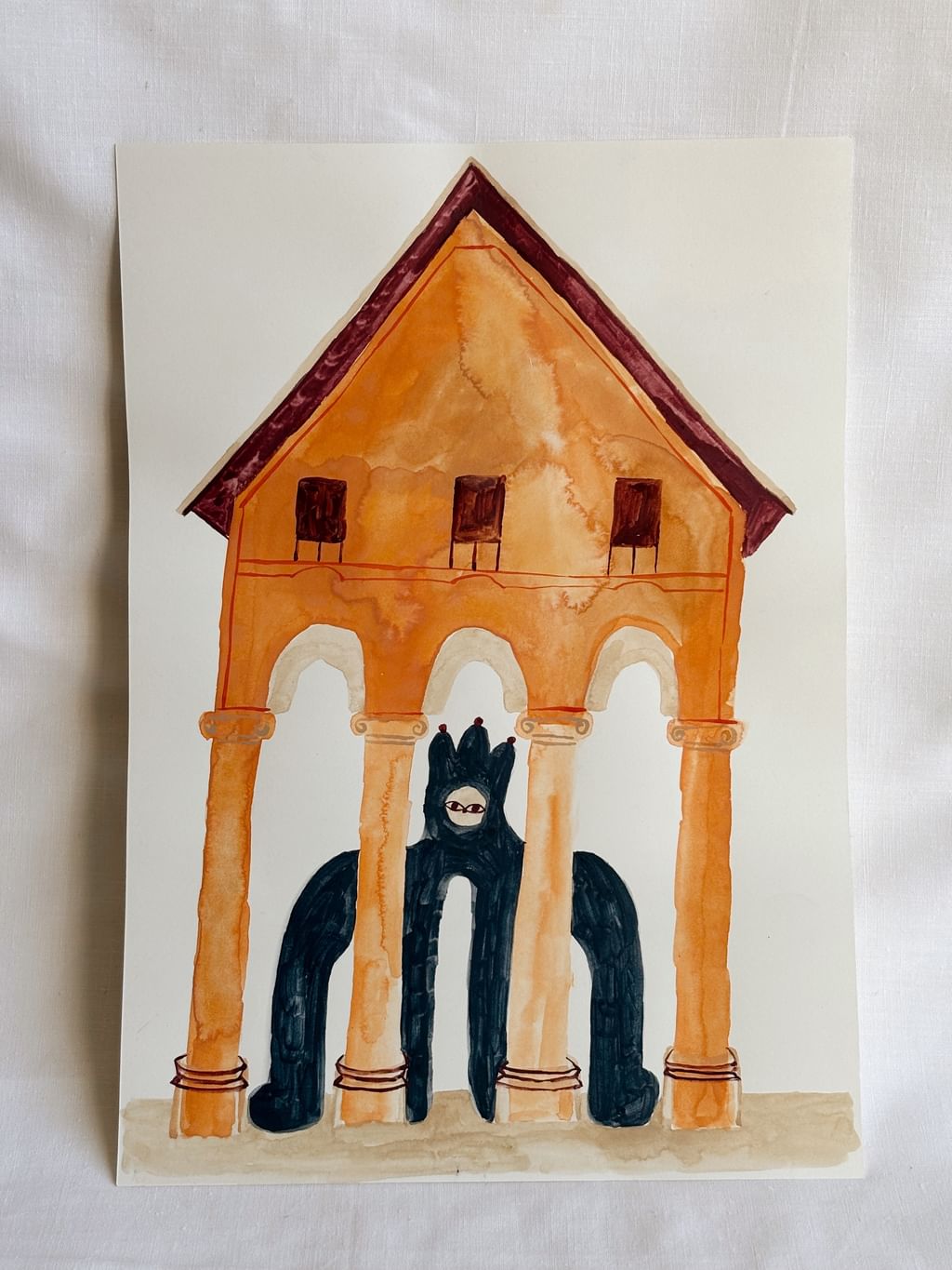 Sketch "Monster from Bologna"