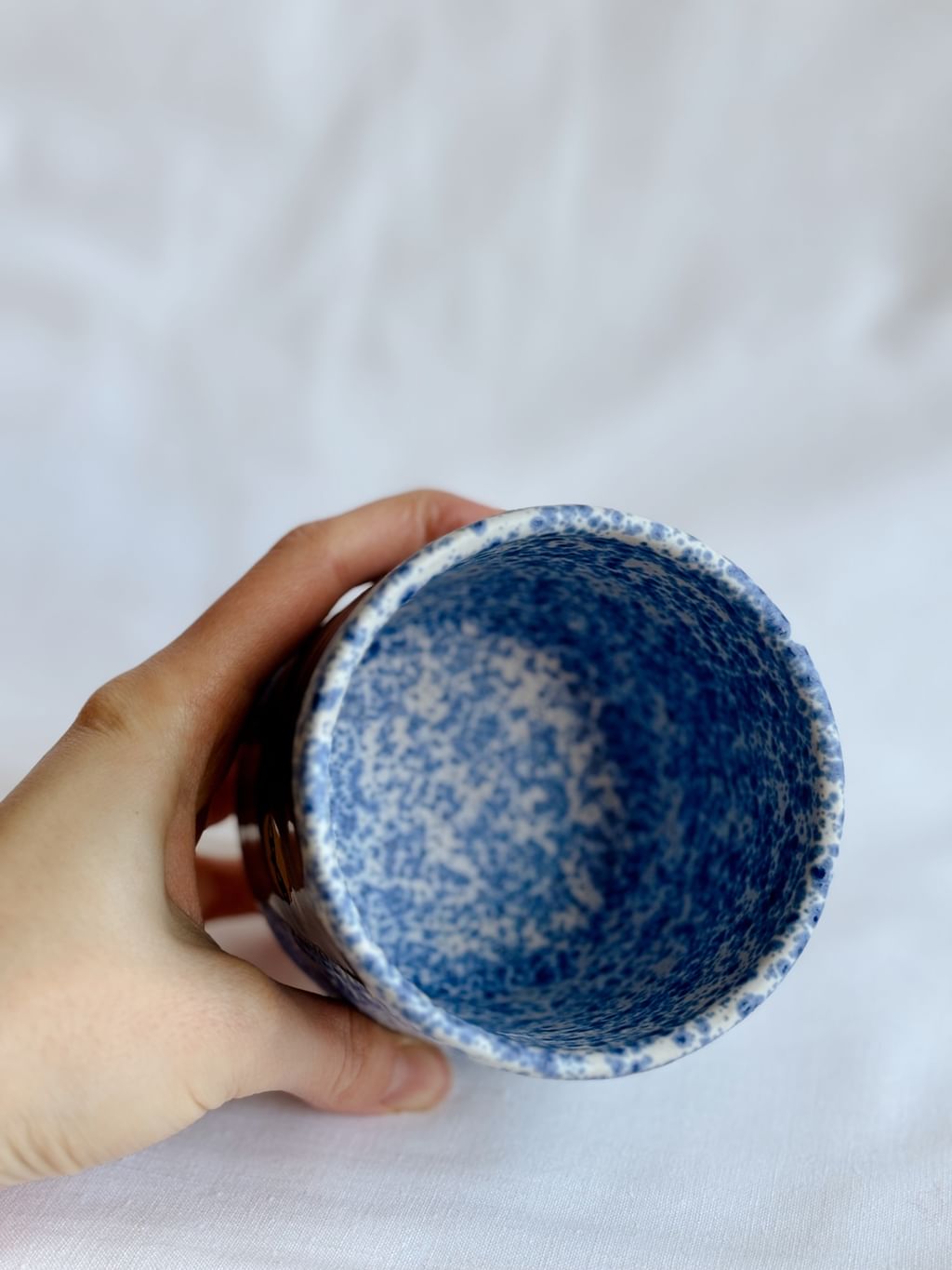 Czarka z granatowym kotem