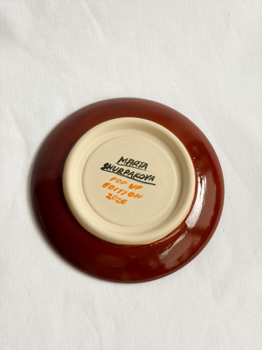 Talerz ceramiczny mini PopUp