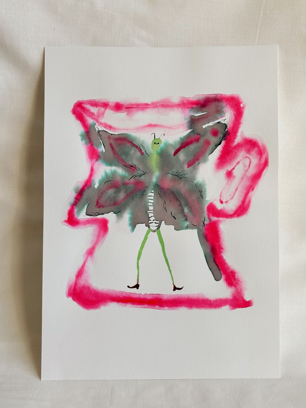 Sketch "Bug in a mug"  