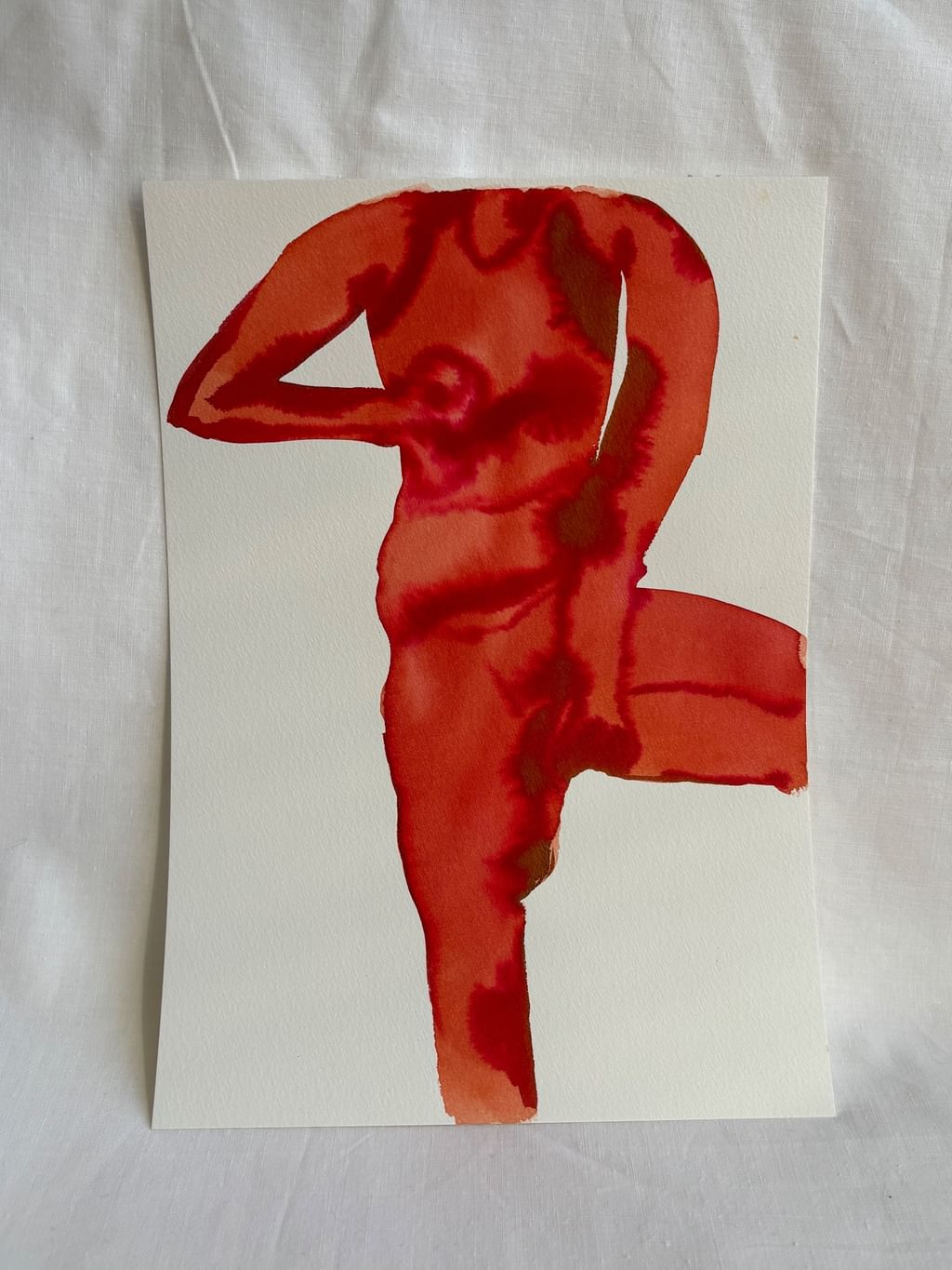Life drawing sketch