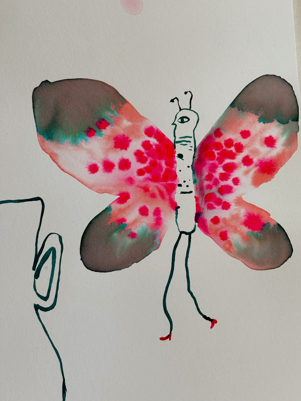 Sketch "Bug in a mug" 2