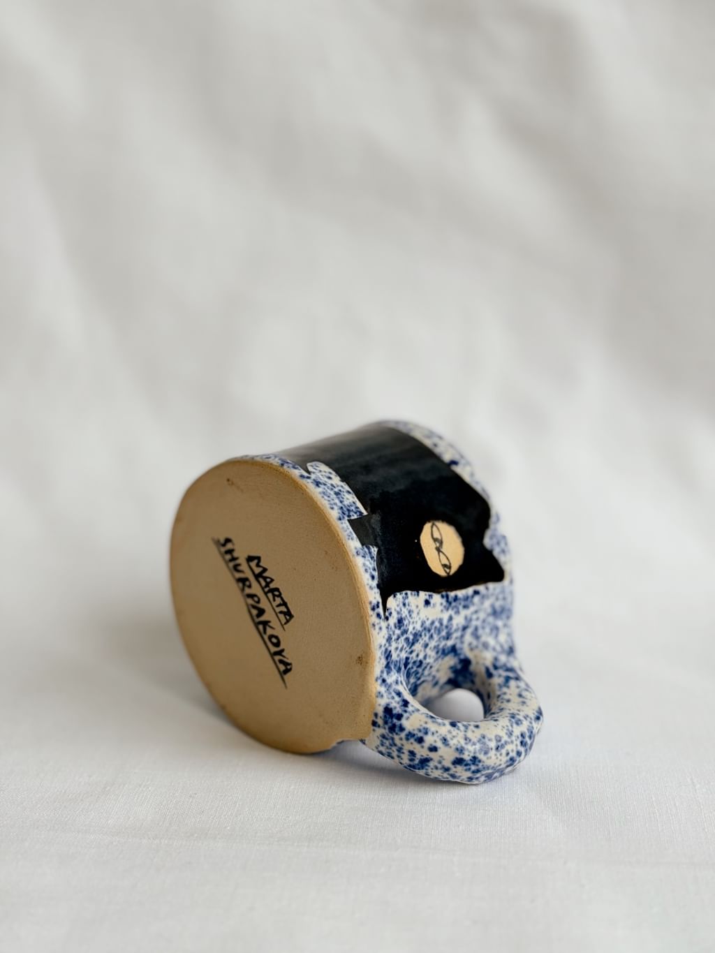 Kubek ceramiczny mini z kotem