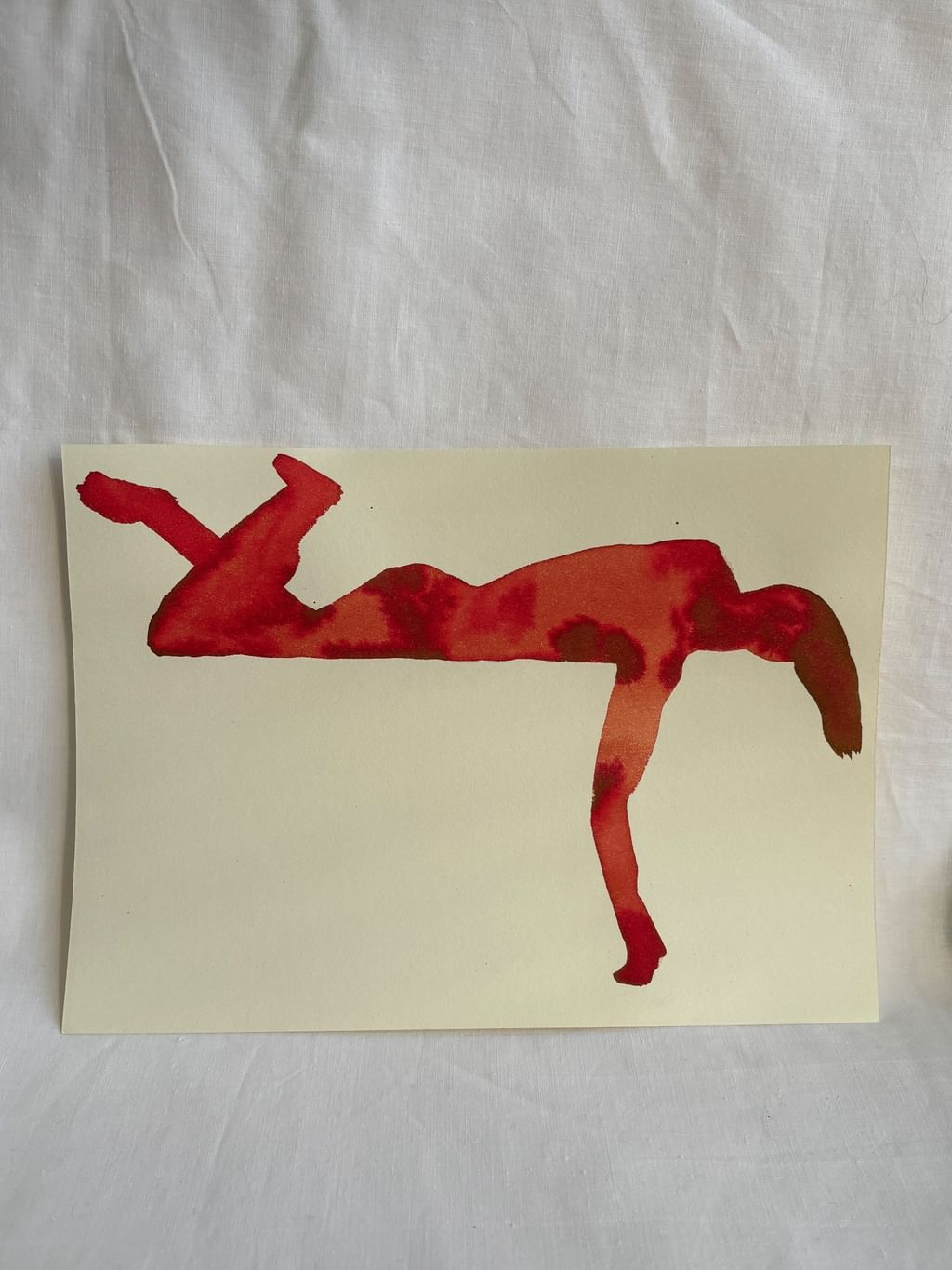 Life drawing sketch 