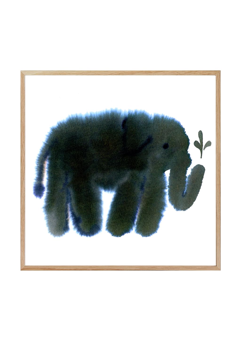 Plakat "Little elephant" 20x20