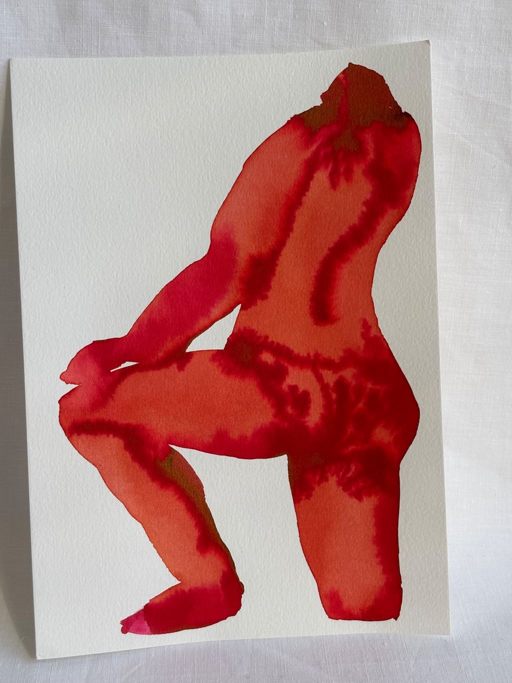 Life drawing sketch