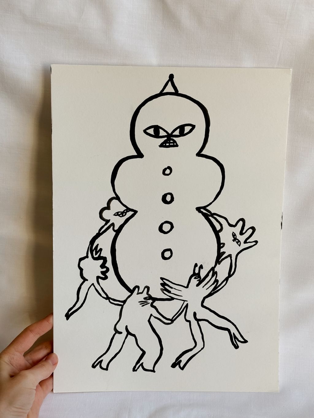 Sketch "Snowman" 