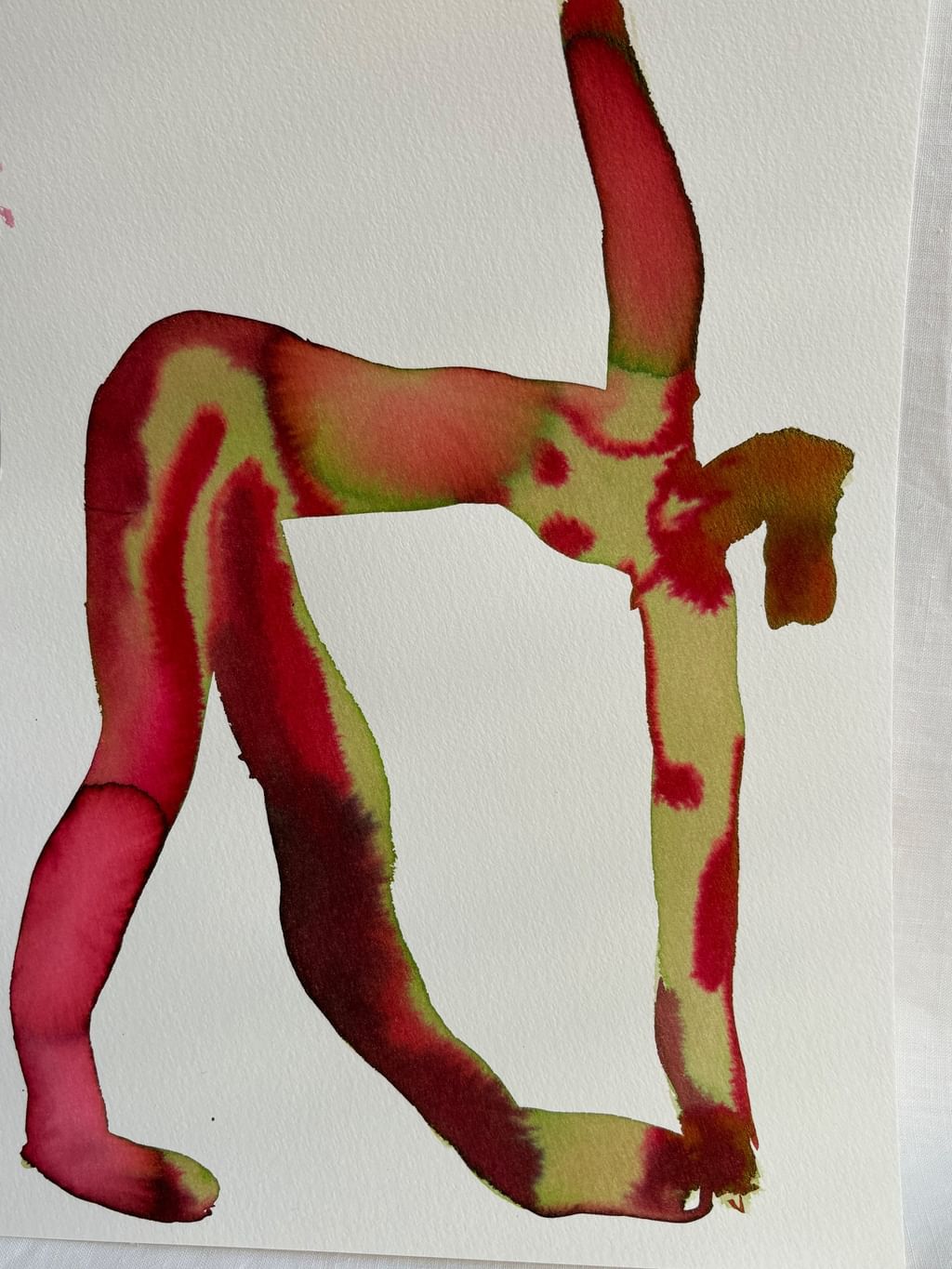 Life drawing sketch 