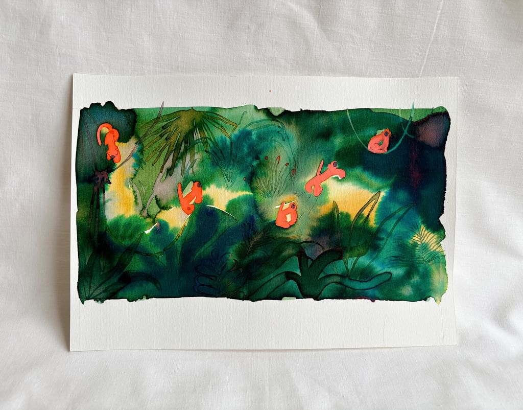 Sketch for a children's book 