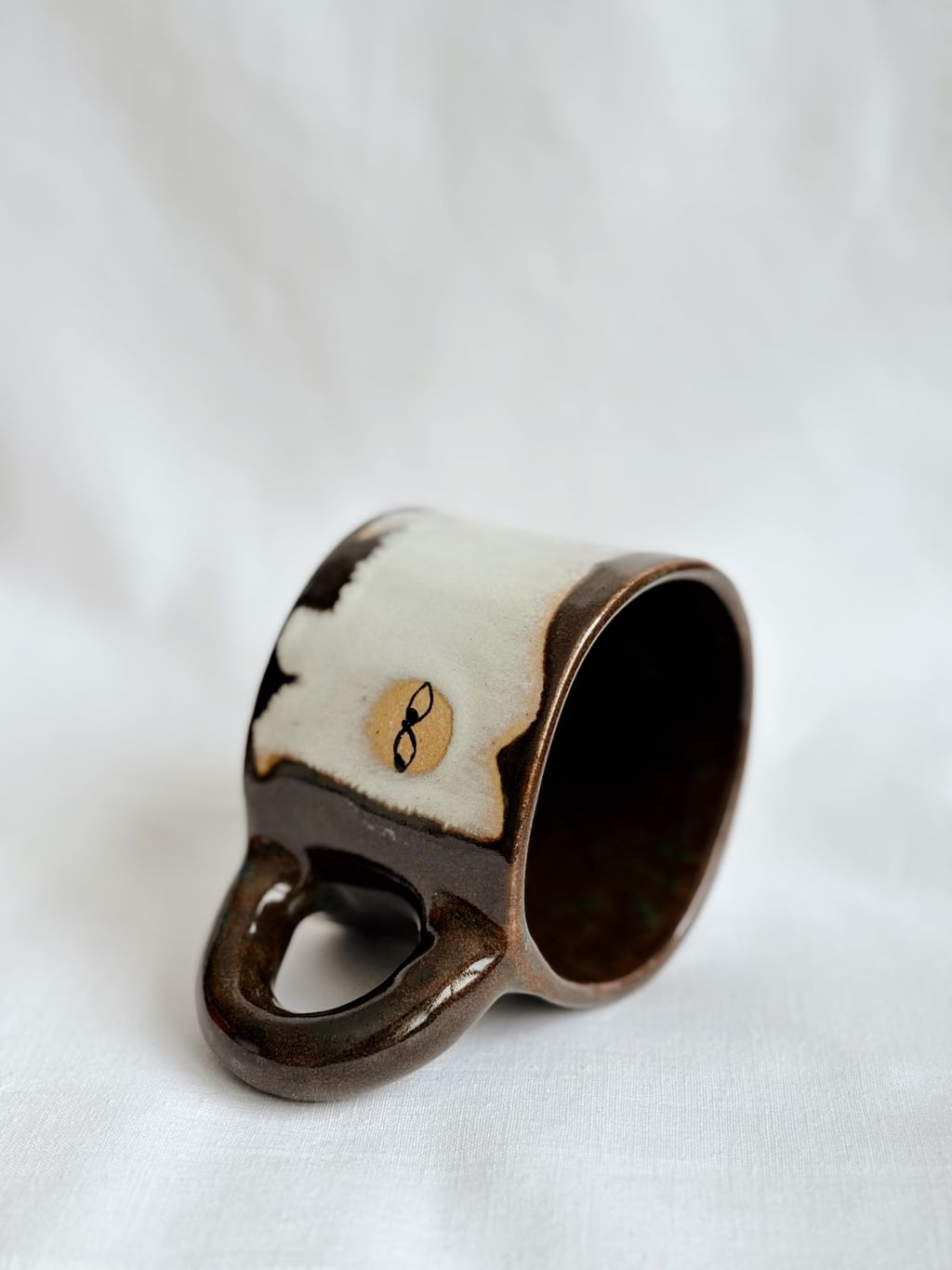 Kubek ceramiczny z kotem | 170 ml