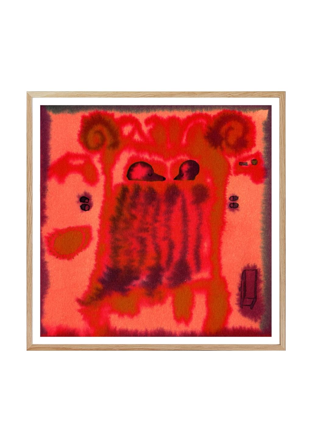 Plakat "Mousey snooze" 20x20 
