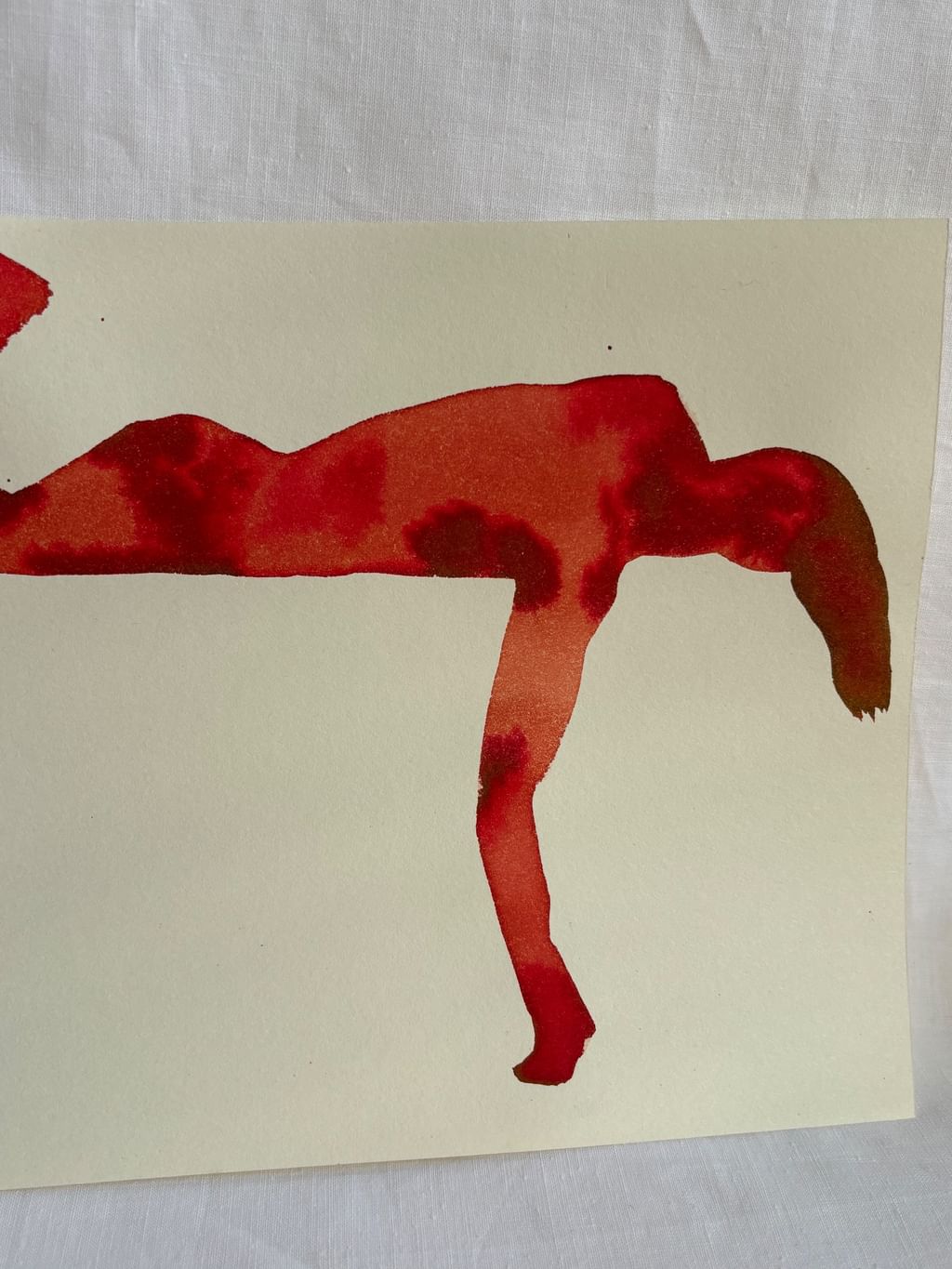 Life drawing sketch 