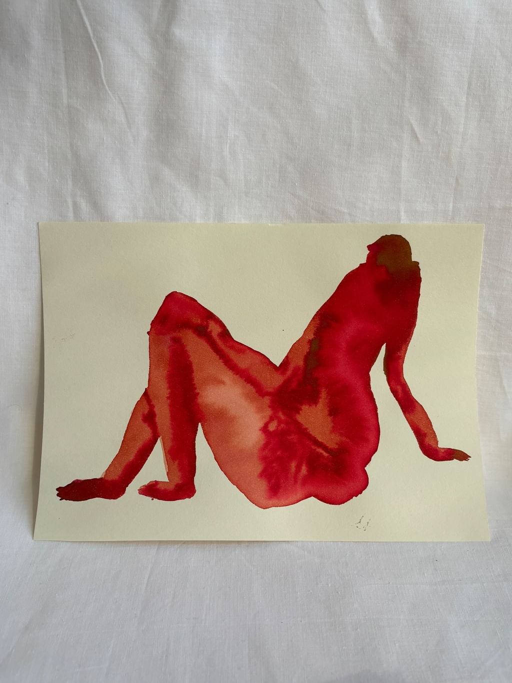 Life drawing sketch