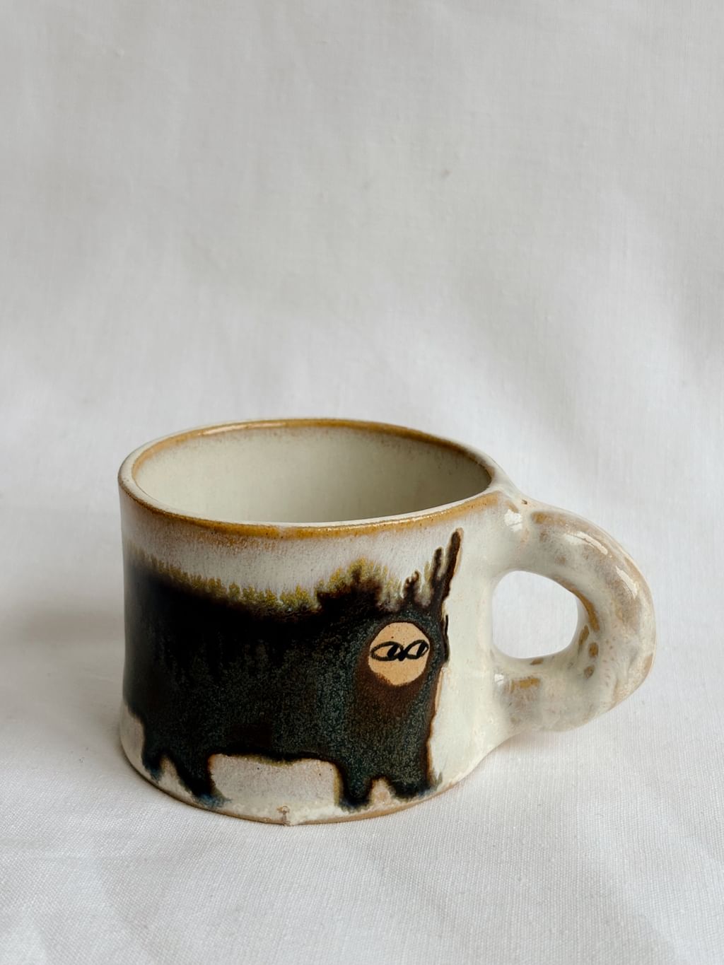 Kubek mini z kotem OUTLET  