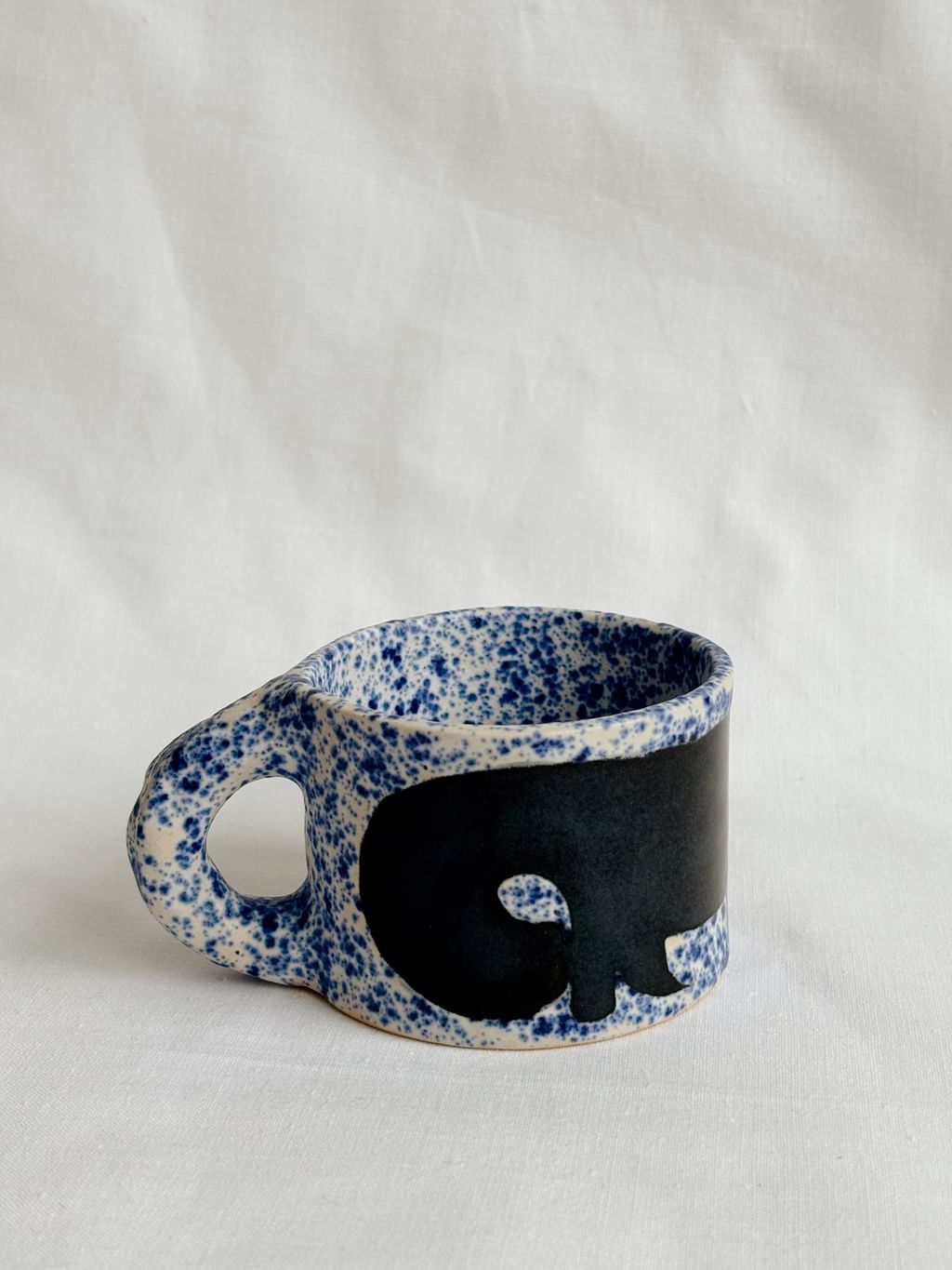 Kubek ceramiczny mini z kotem