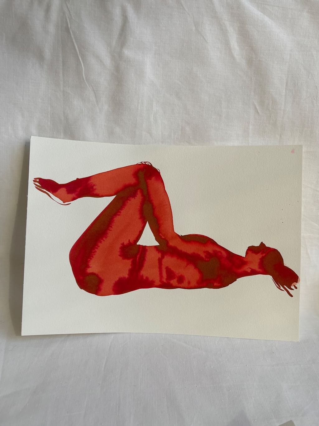Life drawing sketch 