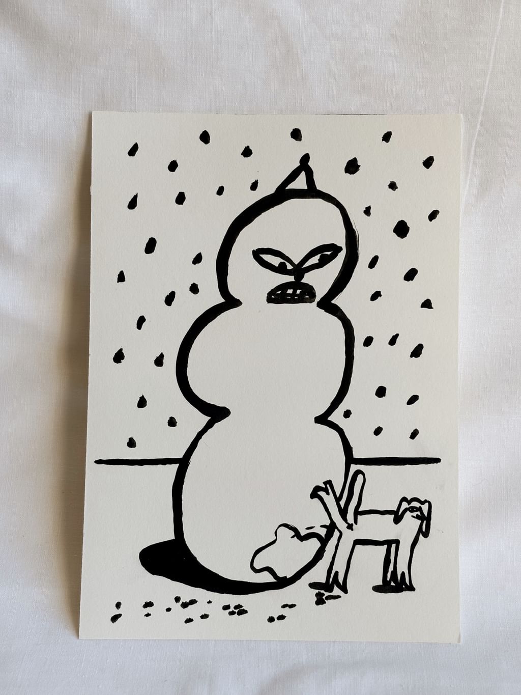 Sketch "Snowman"