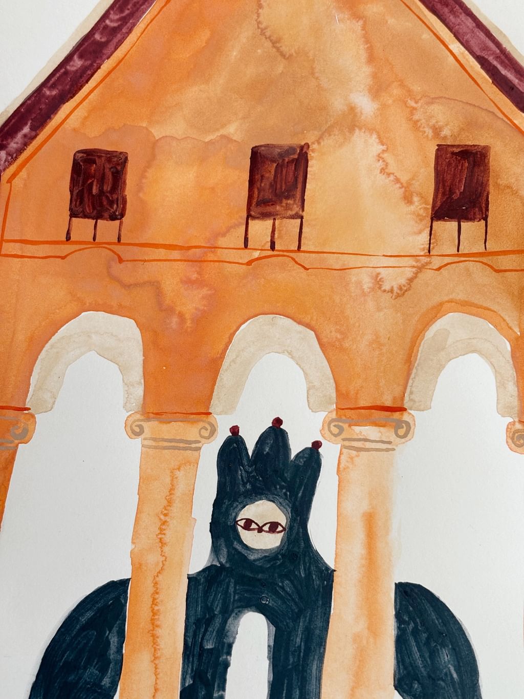 Sketch "Monster from Bologna"