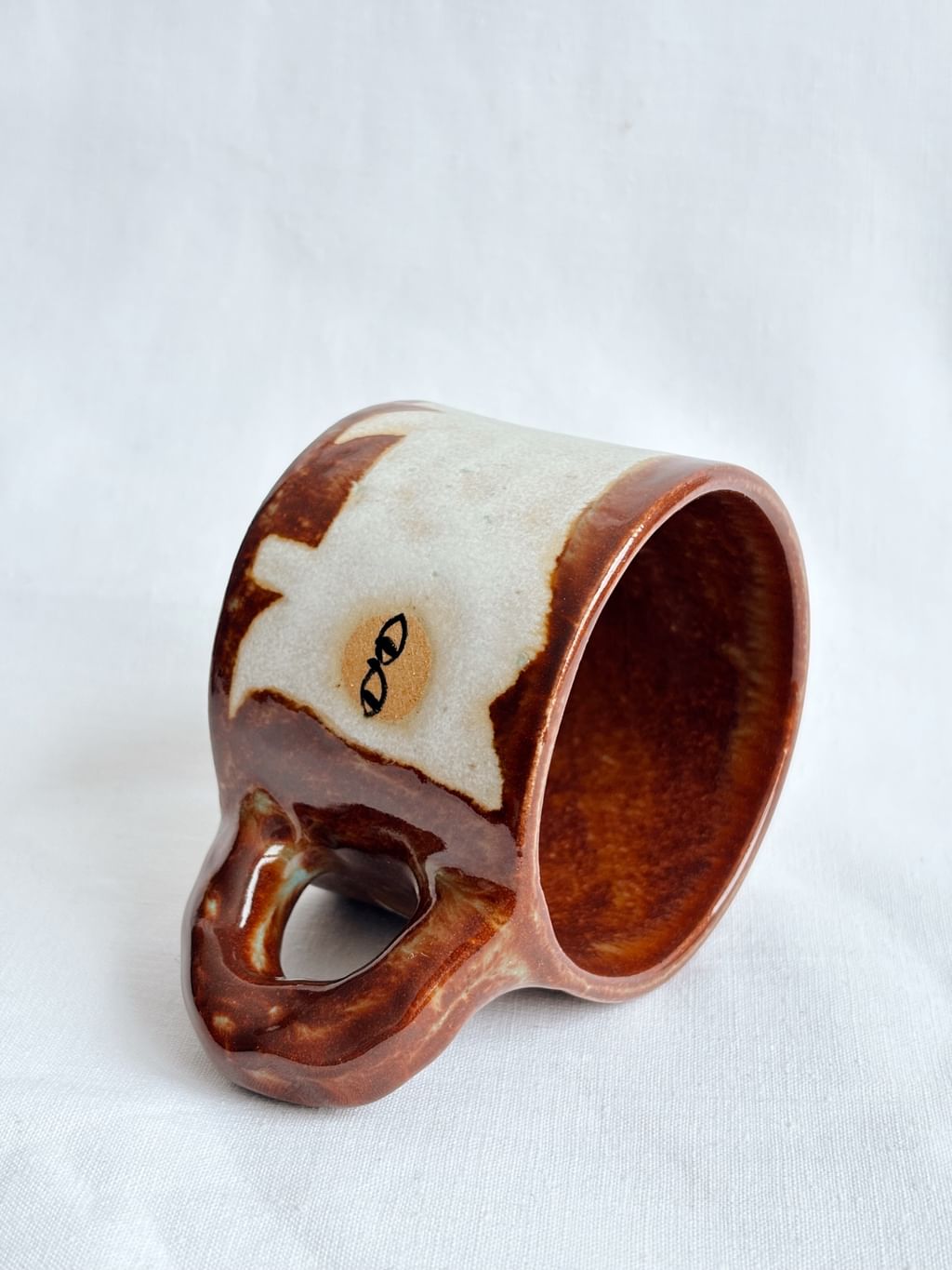 Kubek ceramiczny mini z kotem 