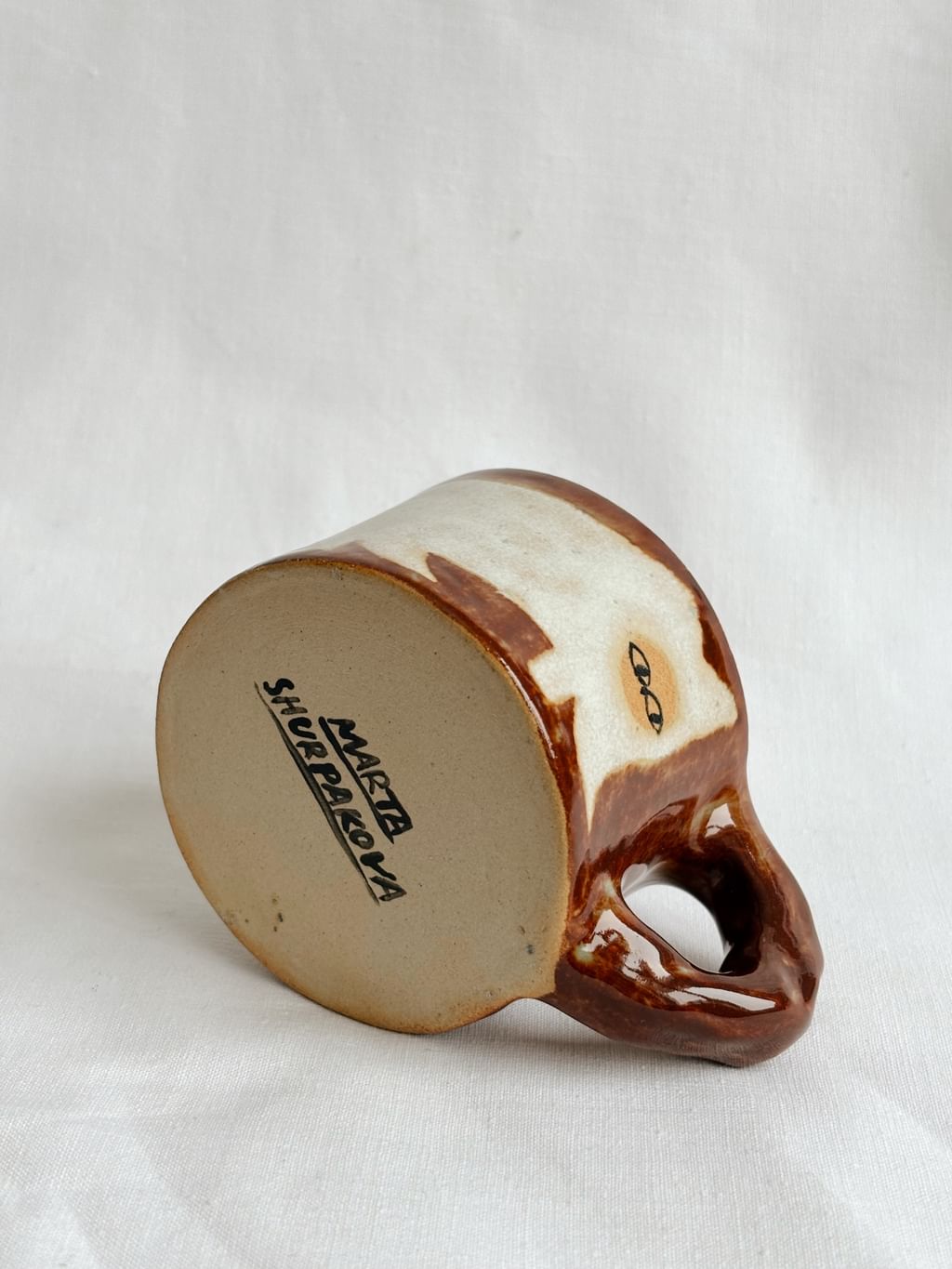 Kubek ceramiczny mini z kotem 