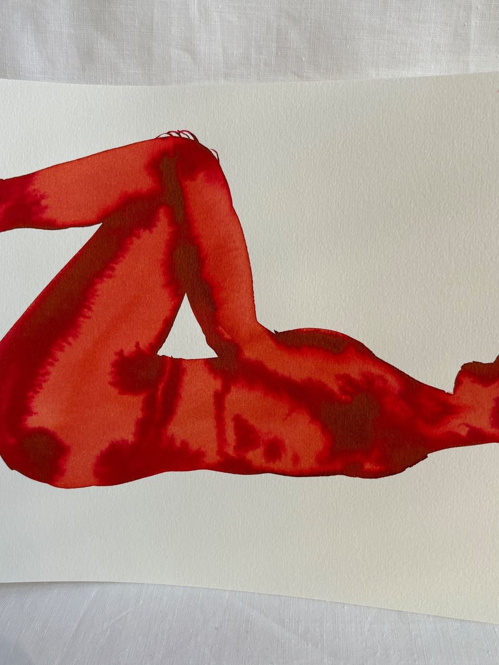 Life drawing sketch 