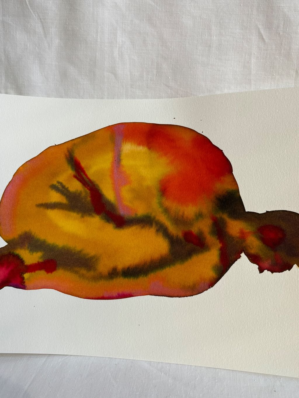Life drawing sketch