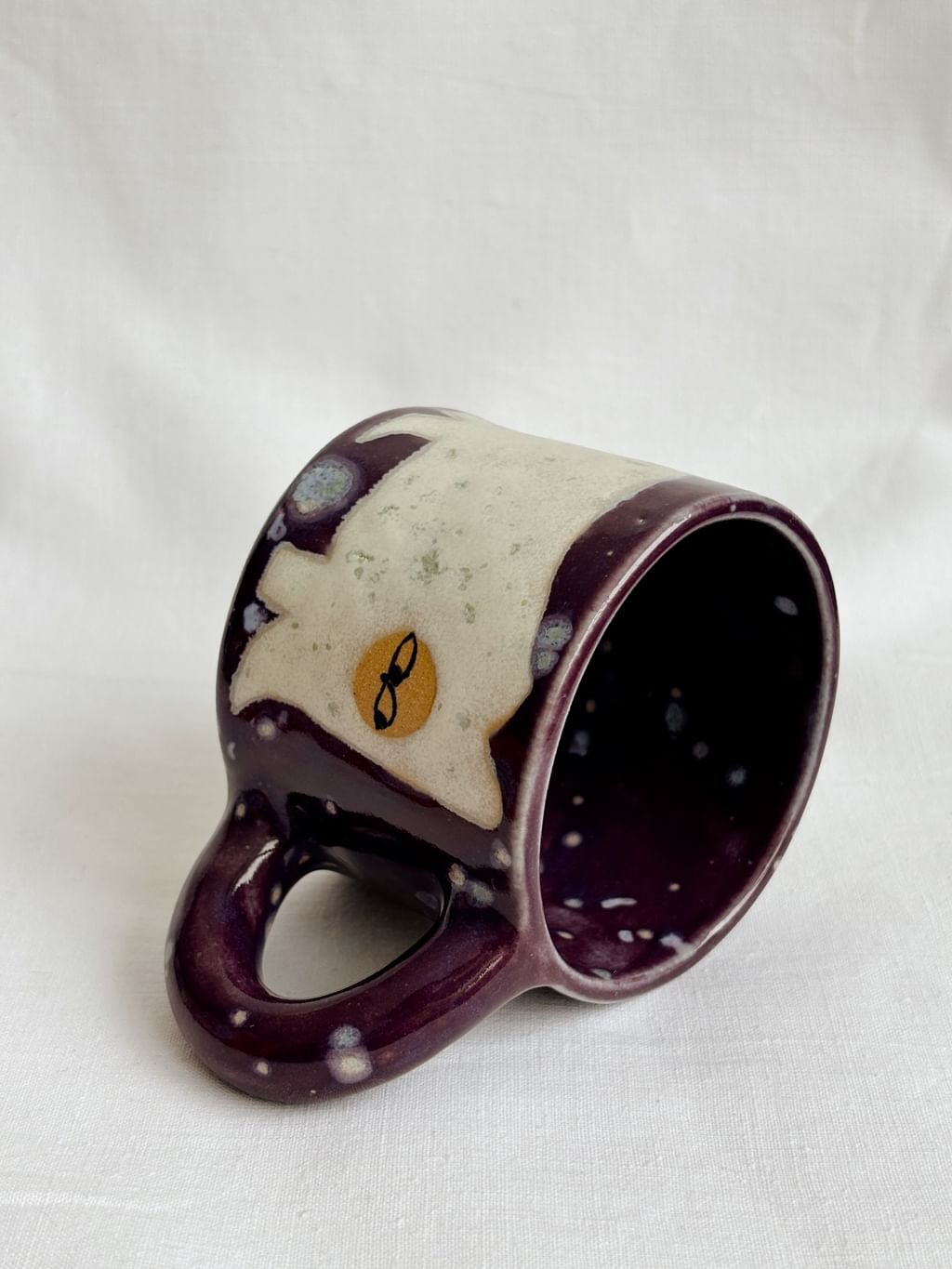 Kubek ceramiczny z kotem | 170 ml 