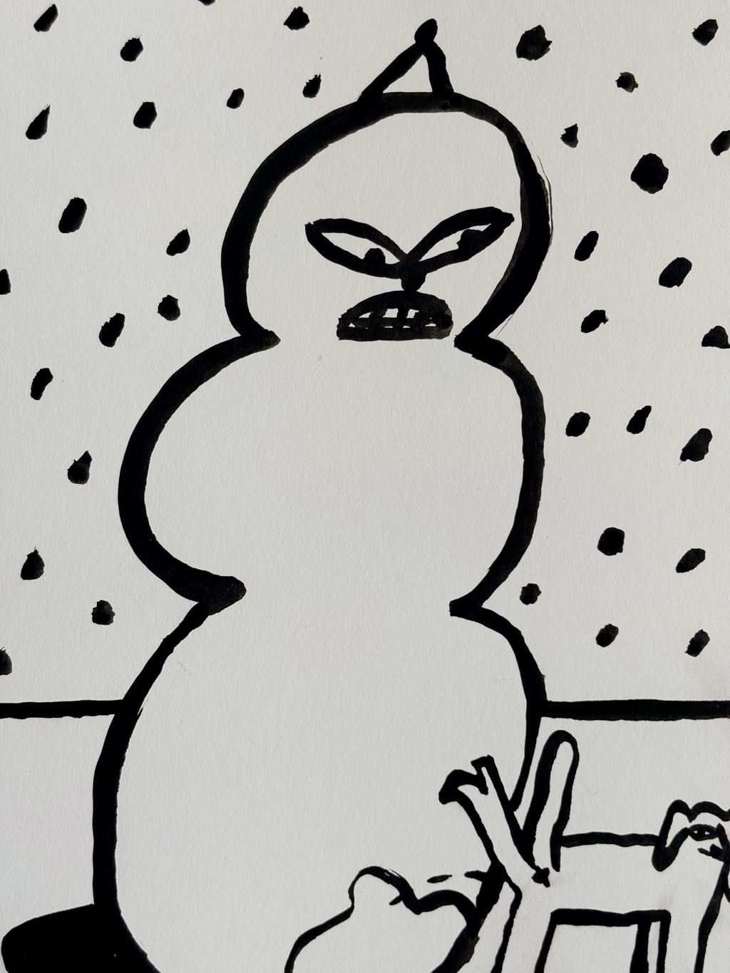 Sketch "Snowman"