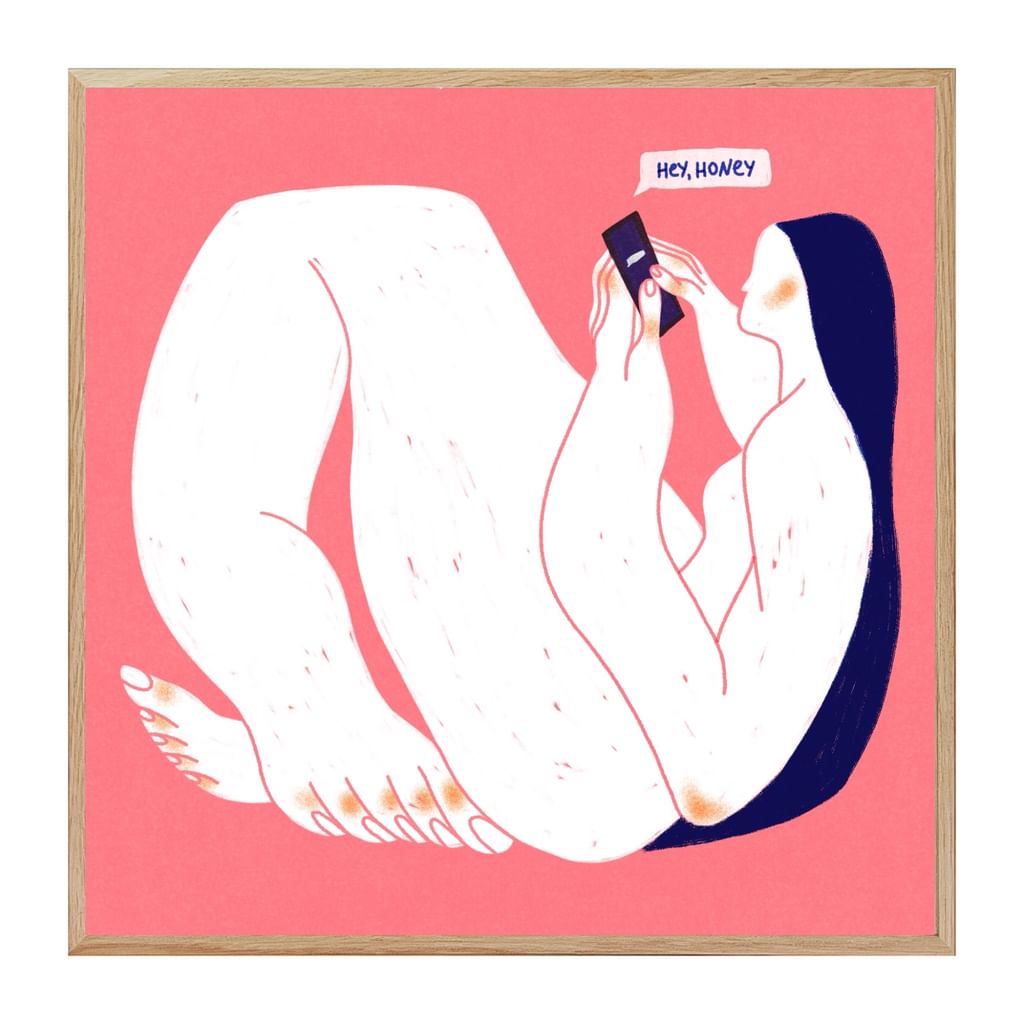 Plakat "Message" 20x20