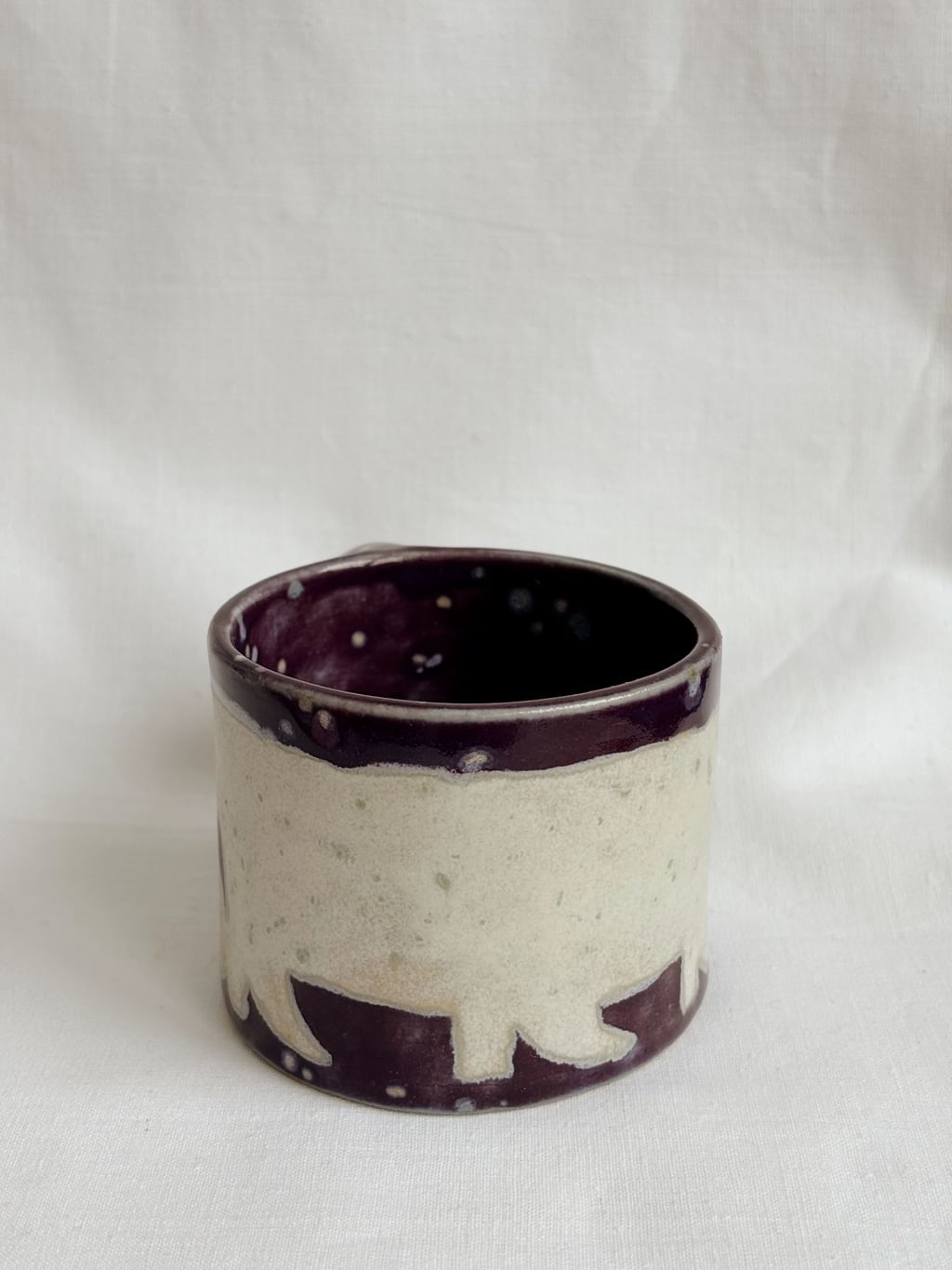 Kubek ceramiczny z kotem | 170 ml 