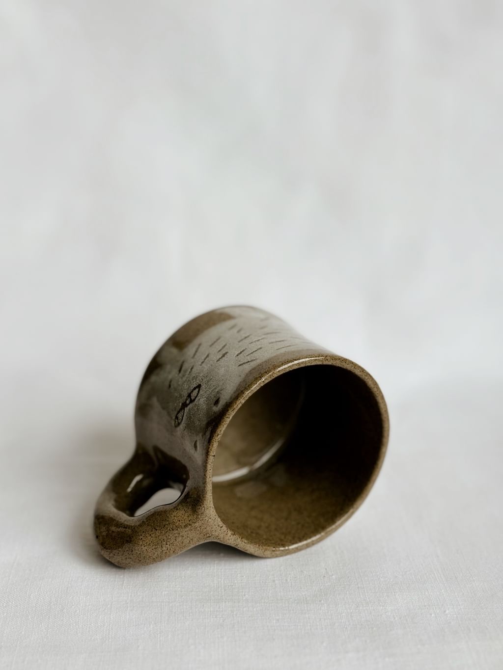 Kubek ceramiczny mini z kotem