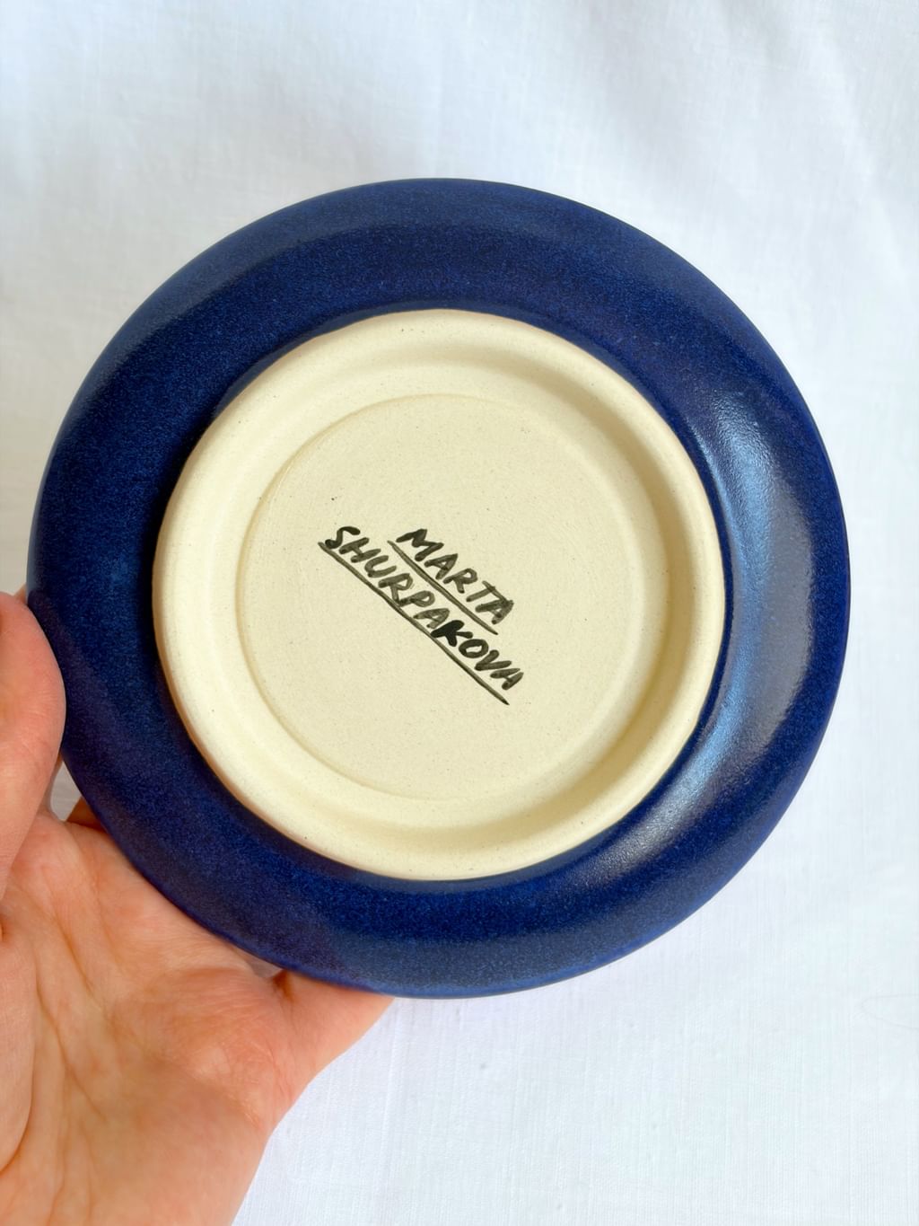 Talerz ceramiczny mini ze stworkiem 