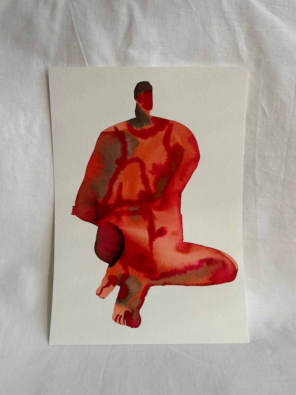Life drawing sketch