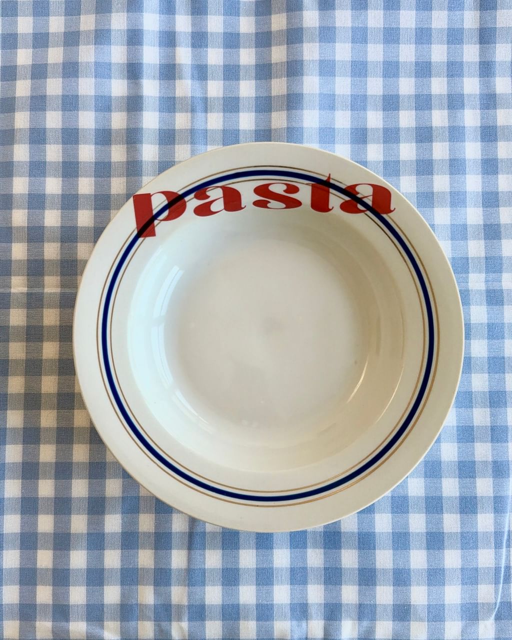 Talerz głęboki " Pasta "